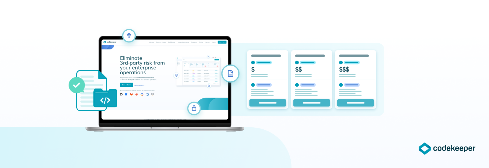 Codekeeper software escrow pricing